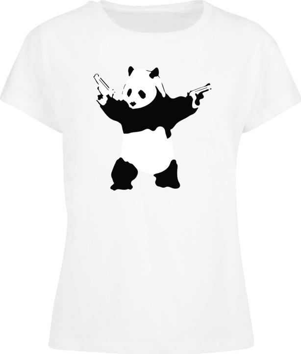 Produktbild Merchcode Ladies Brandalised - Panda Guns Box Tee - 189309 (XL)