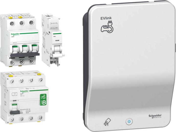 Actual product image Schneider Electric Schneider KITEVB1A11BASIC EVlink Bundle (Type 2, 11 kW)