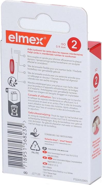 Actual product image Elmex Interdental Brushes (0.90 mm)