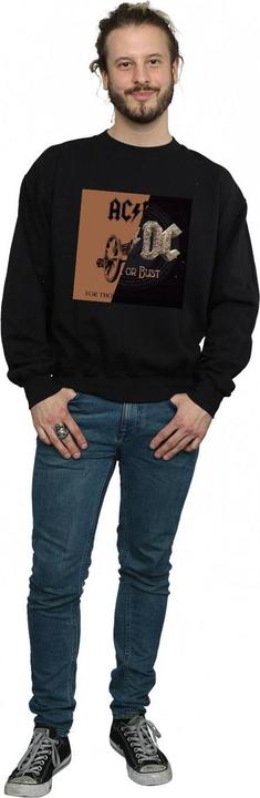 Actual product image AC/DC Mens Rock or Bust / For Those About Splice Cotton Sweatshirt (M)