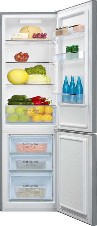 Produktbild Amica Amic K?hGefKo KGCL 387 155 E, 54cm Edels 178cm hoch. FrostContr. VitContr+, EEK D (262 l)