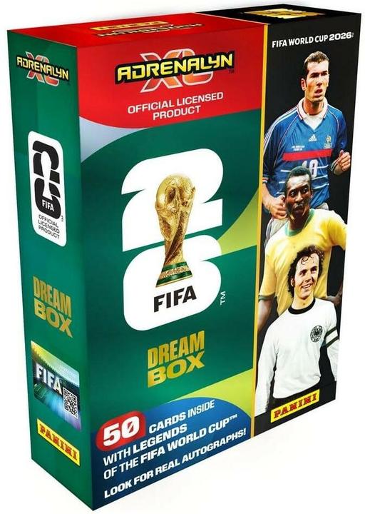 Panini FIFA World Cup 2026 Dream Box (English, Multilingual, Booster Pack)