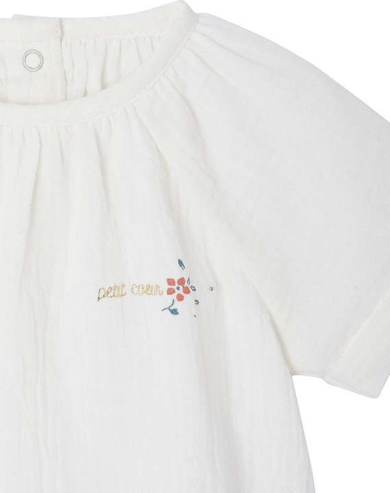 Produktbild Vertbaudet 2er-Pack kurze Baby Schlafanzüge aus Musselin