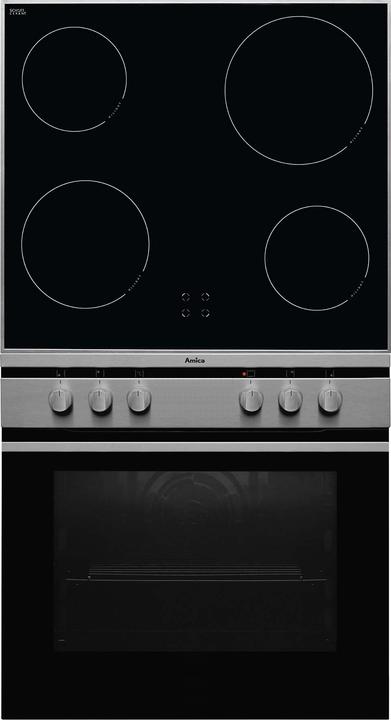 Actual product image Amica EHC 12716-2 E stainless steel