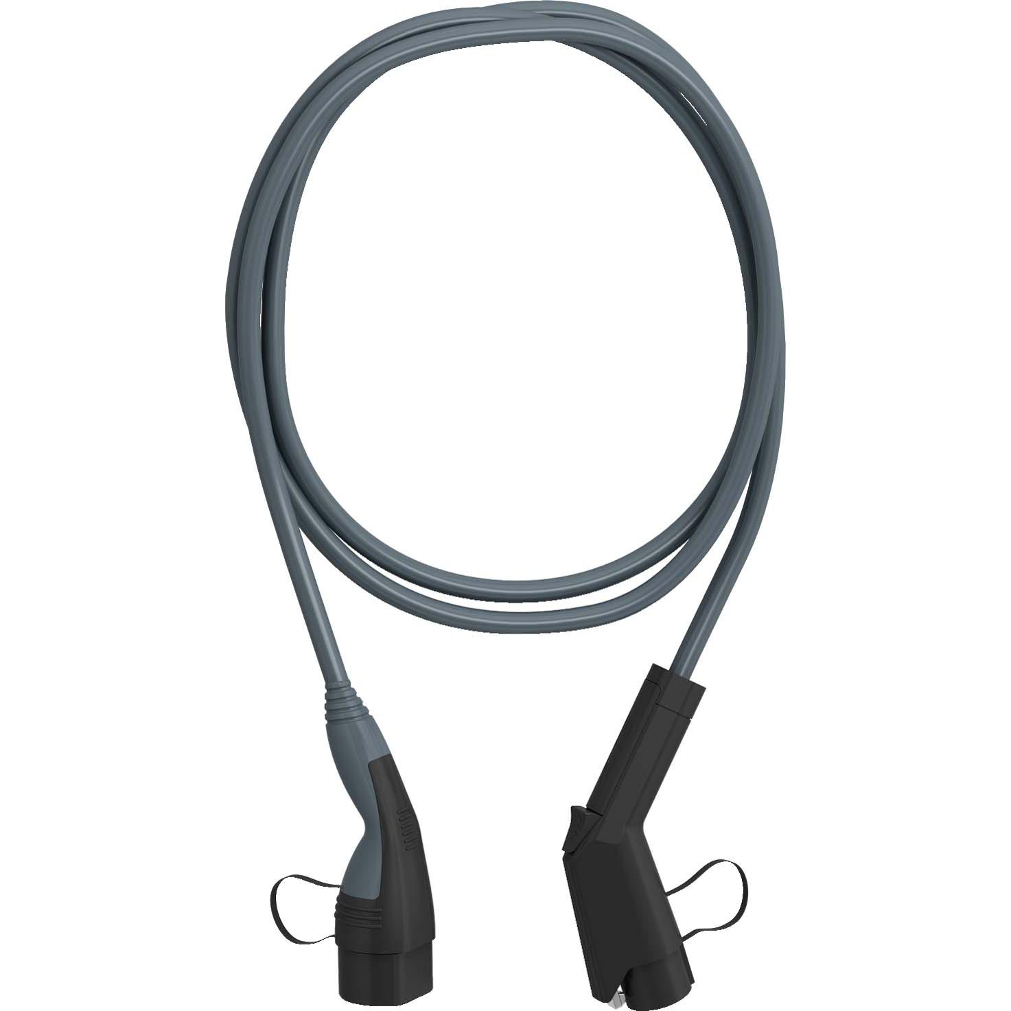 Schneider Electric, Elektroauto Ladekabel, EVP1CNL32121 EVlink Ladekabel T2-T1 7,4kW-1ph 32A 7m Ladestation (Typ 2, 7.40...