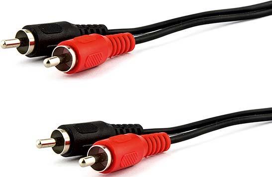 E+P B 33/10 LOSE Audio-Kabel 10 m 2 x RCA Schwarz (10 m, Cinch)
