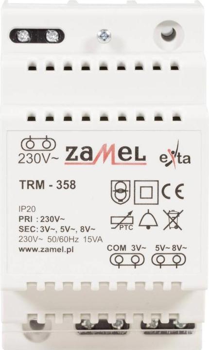 Image du produit Zamel Transformateur de sonnerie 3 V/AC