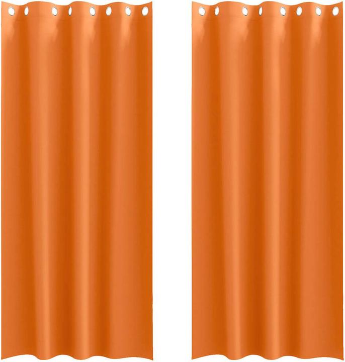 Leuchtendes Orange