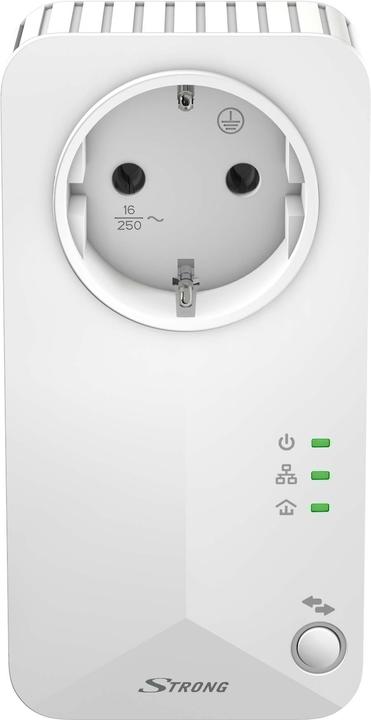 Actual product image Strong Powerline 500 Kit 500 Mbit/s Built-in Ethernet Connector White 2 piece(s) (500 Mbit/s)