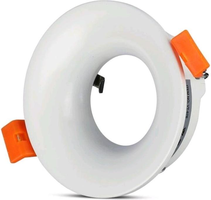 Produktbild V-TAC VT876RD GU10 Fassung rund weiss
