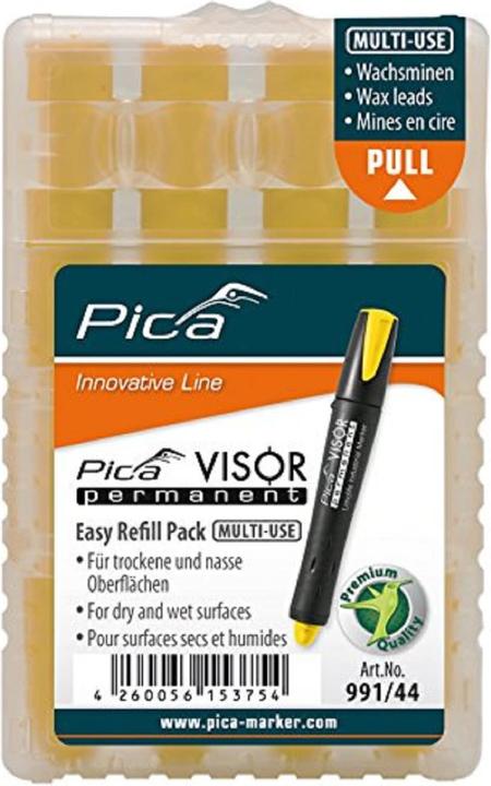 Produktbild Pica Ersatzminen (4 Stück, Gelb, 10 mm)