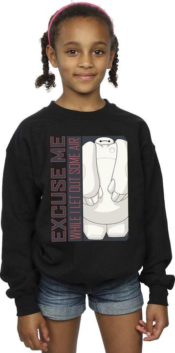 Produktbild Disney Big Hero 6 Baymax Excuse Me Some Air Sweatshirt Mädchen (140, 146)