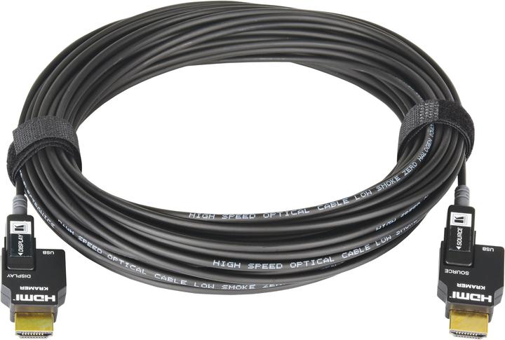 Produktbild CLS-AOCH/60-66 - 20m aktives optisches 4K HDMI Kabel mit abnehmbaren Steckern raucharm und h (20 m, HDMI)
