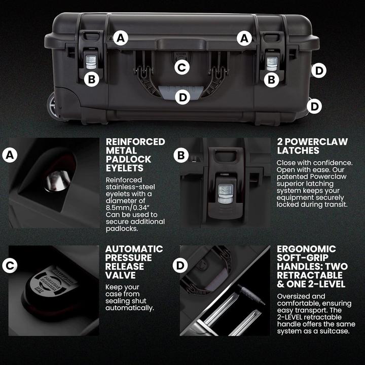 Actual product image Nanuk Case 935 - black (Photo case)