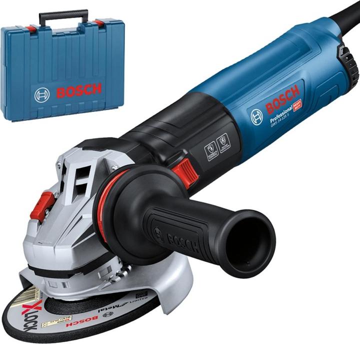 Actual product image Bosch Professional SZLIFIERKA KĄT.1400W/GWS 14-125 S / WALIZKA (125 mm)