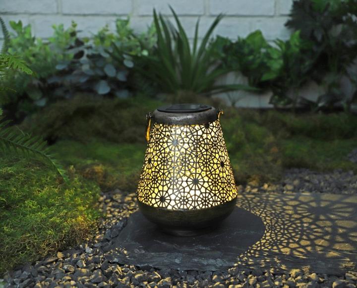 Produktbild GuGus Laterne Solar, Konisch, 16 x 19 cm, Bronze (16 x 16 x 19 cm, 1 x)