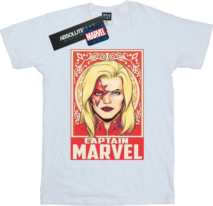 Captain Marvel Ornament TShirt (XL)