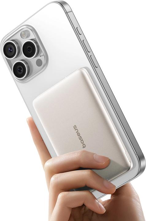 Produktbild Baseus PicoGo AM41 20W Magnetic Powerbank 5000mAh Natural Titanium (5000 mAh, 20 W)