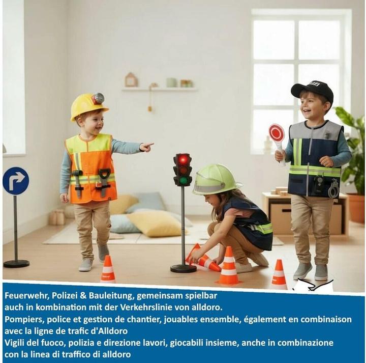 Produktbild Alldoro Polizei Rollenspiel-Set (9-Teilig)