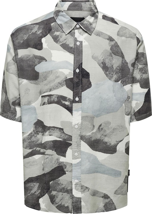 Produktbild Only & Sons Locker geschnitten Hemdkragen Hemd Hemd (XL)