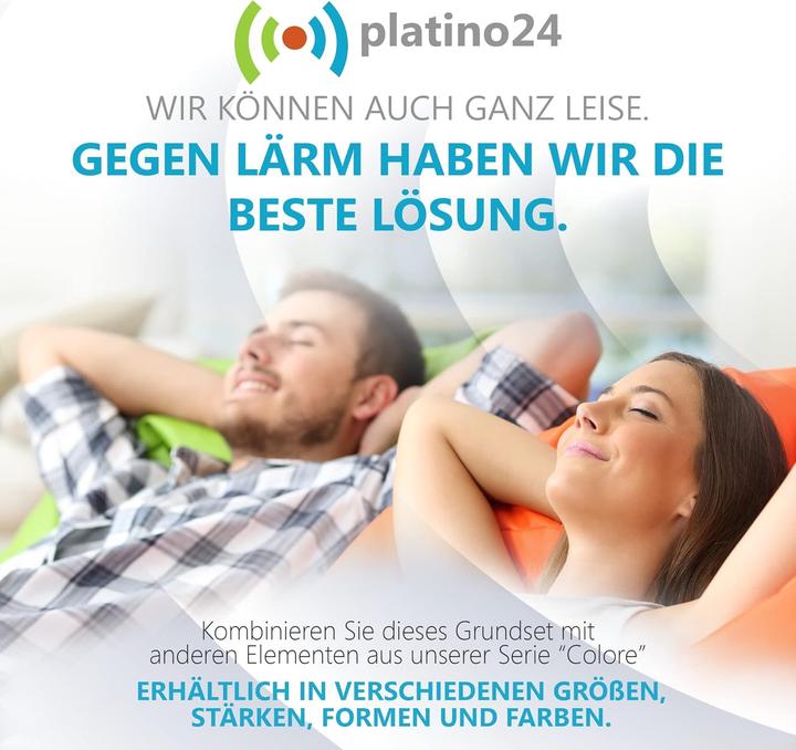 Produktbild Platino24 Hellgrün Schallabsorber (6 Stk.)