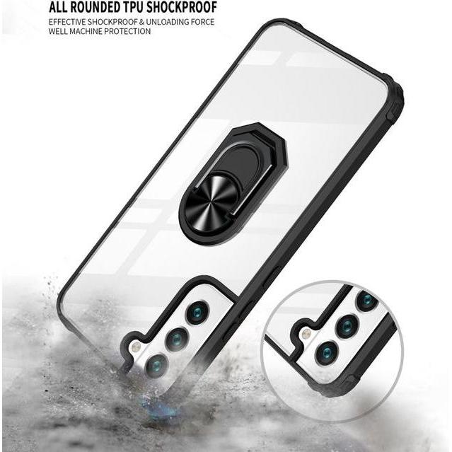 Thumbnail - MU Style Hardcase mit Kickstand (Samsung Galaxy S22+), Smartphone Hülle, Schwarz
