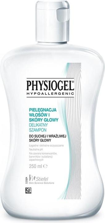 Markenlos Shampoo delicato per cuoio capelluto secco e sensibile 250ml Physioge (250 ml, Shampoo liquido)