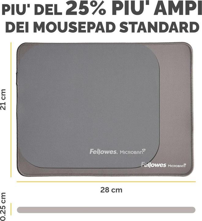 Actual product image Fellowes Mausmatte 32x27,5cm grau (XL)