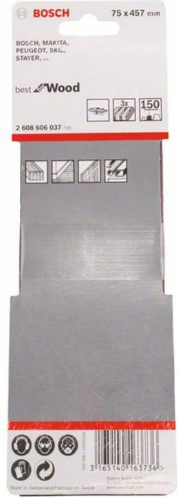 Productafbeelding Bosch Professional Zubehör Schuurband korrel 150 (L x B) (150)