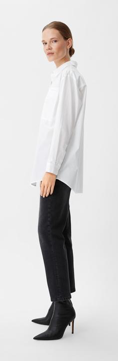 Actual product image Comma Bluse Baumwollbluse mit Paspeltasche (34)