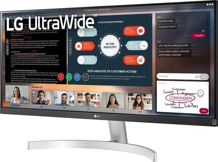 Actual product image LG 29WN600-W (2560 x 1080 pixels, 29")
