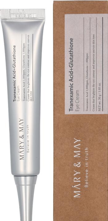 Produktbild Mary&May Tranexamsäure + Glutathion (Augenpflege Crème, 30 ml, Tag)