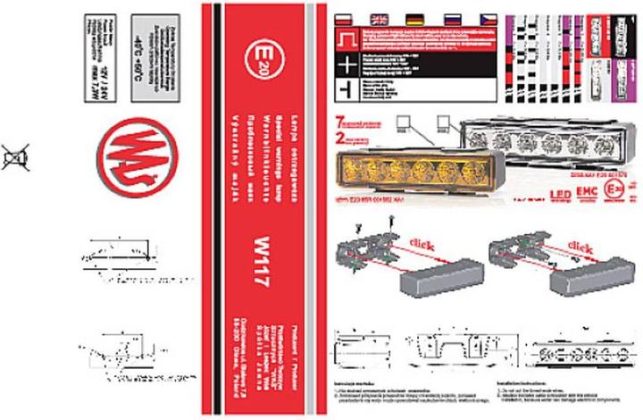 Produktbild WAS LEDFrontblitzerStrassenräumerorange