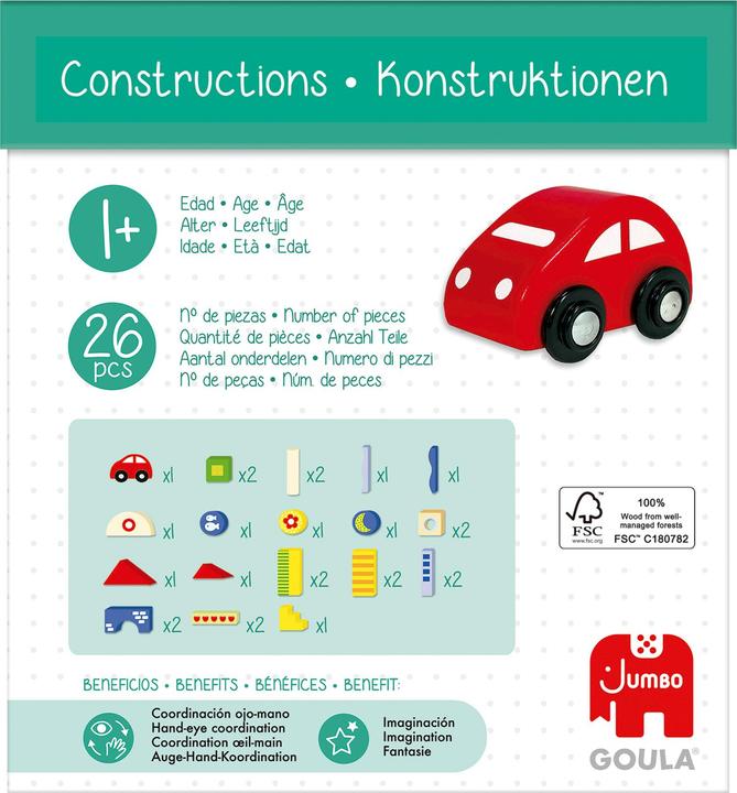 Produktbild Goula Holzbausteine Set