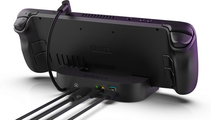 Actual product image Nyko Steam Deck Power Dock 7-In-1 Usb-C Docking Station (PC)