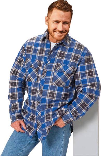 Immagine prodotto Craftland Camicia Lumberjack, a quadri blu, taglia XL (XL)
