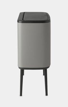 Actual product image Brabantia Trash can Bo Touch Bin Mineral Concrete Grey, 3 x 11 L (33 l)