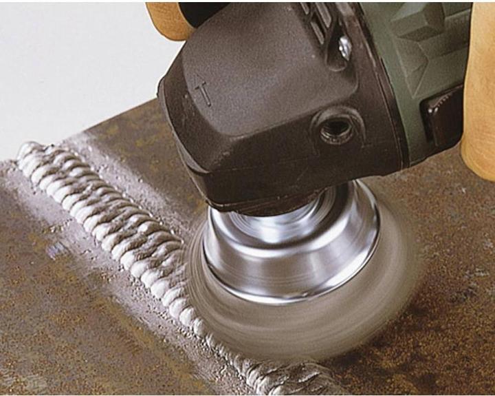 Actual product image wolfcraft wolfcraft 1 steel wire cup brush WS M14 ø100mm (P100)