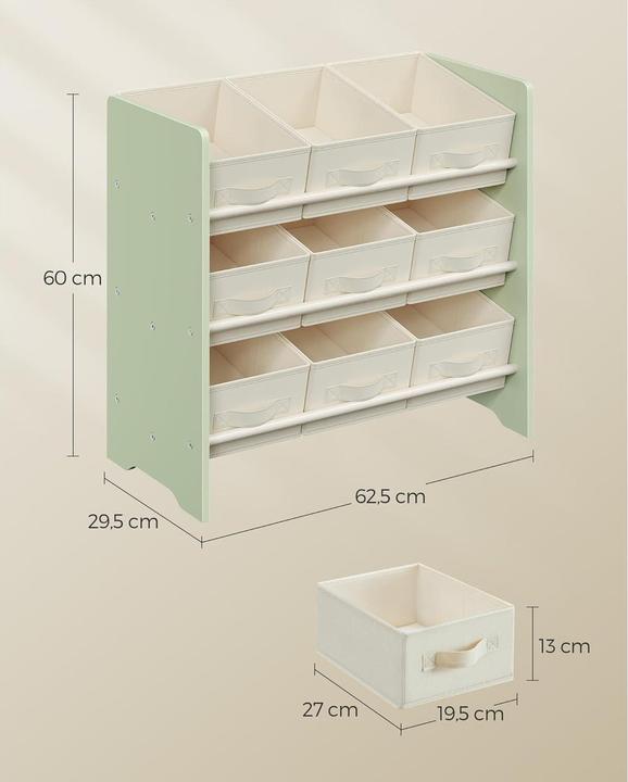 Produktbild Songmics Ablageregal (62.50 x 29.50 x 60 cm)
