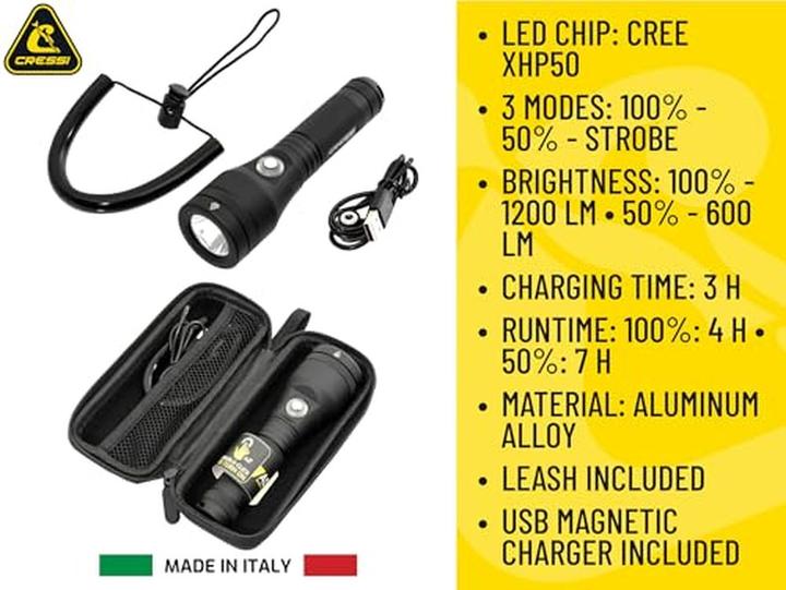 Image du produit Cressi Astra (1200 lm)