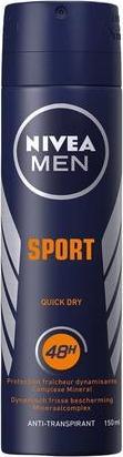 Immagine prodotto NIVEA Deodorante Spray Sport 150g (Getto vaporizzato)