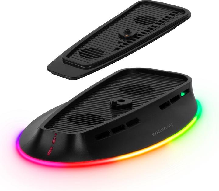 Produktbild Egogear - SCH30 - Base de refroidissement RGB LED pour PS5/PS5 SLIM (PS5)