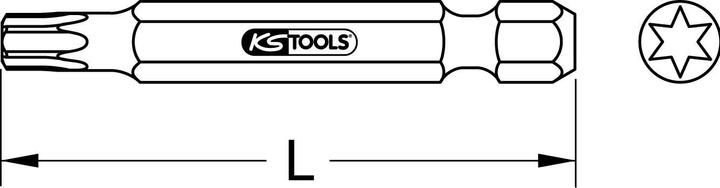 Actual product image KS Tools 911.3373 (T5)