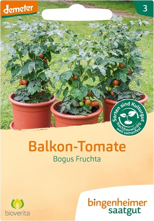 Produktbild Bingenheimer Saatgut Balkon-Tomate Bogus Fruchta (Keimlinge)