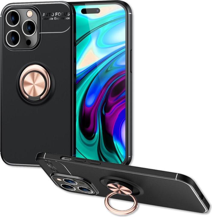 Produktbild Nalia Matte Ring Silikon Hülle (Apple iPhone 14 Pro Max)