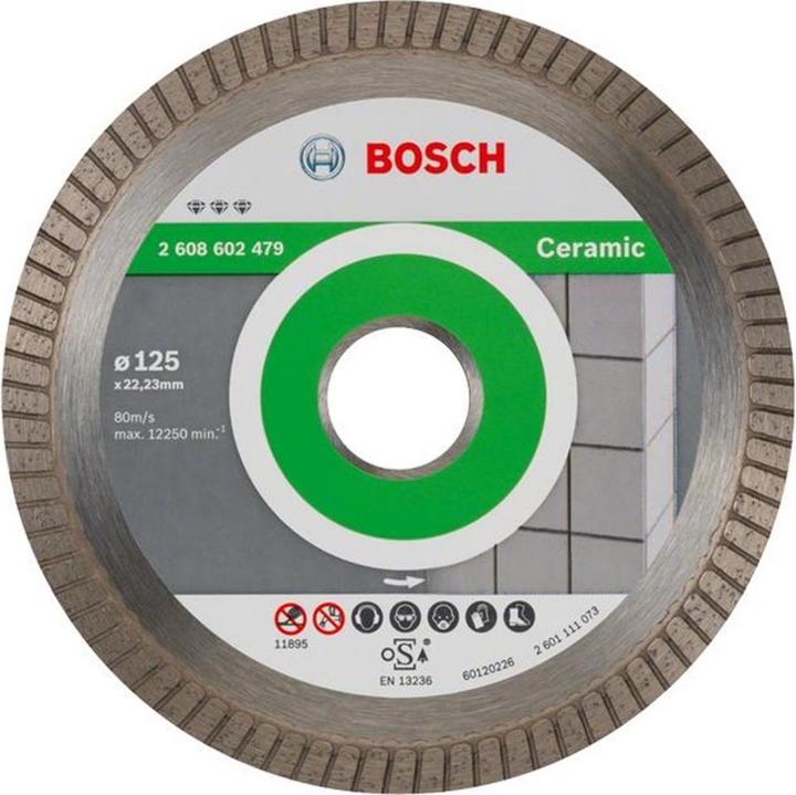 Produktbild Bosch Professional Zubehör PRO Ceramic Diamanttrennscheibe, 125 x 22,23 mm