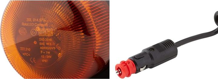 Actual product image Hella Rotating beacon LED for JOHN DEERE