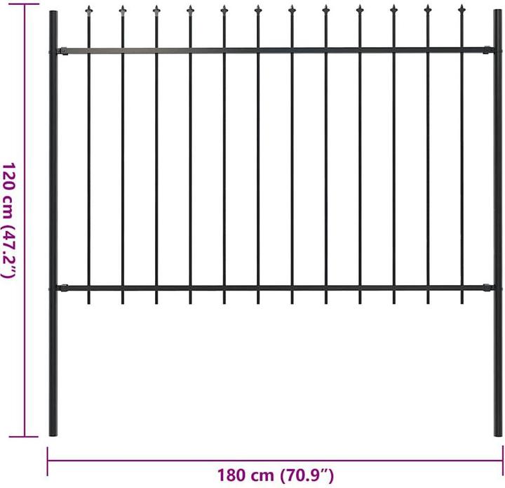 Produktbild vidaXL Zaunpaneel