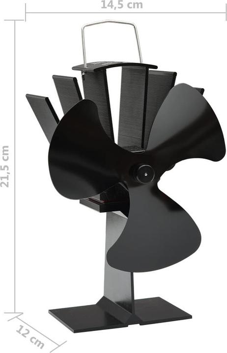 Actual product image vidaXL Ofenventilator