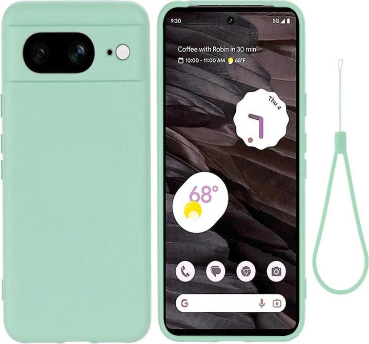Cover-Discount Google Pixel 8 - Custodia in silicone verde (Google Pixel 8)